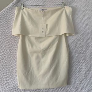 Likely Mini Driggs Dress in White - Size 12- NWT